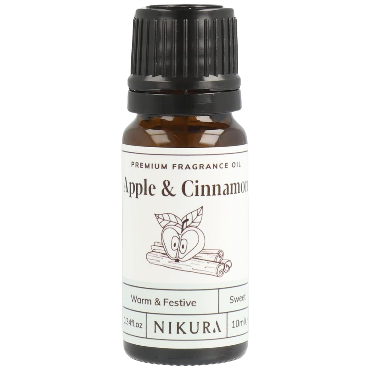 Nikura - Fresh Linen (Floral) Fragrance Oil - 10ml | Perfect for Diffuser for Home, Soap Making, Candle Making, Wax Melts | Bath Bombs, Pot Pourri Refresher Oil, Perfume Scents, Burner Oil | UK Made