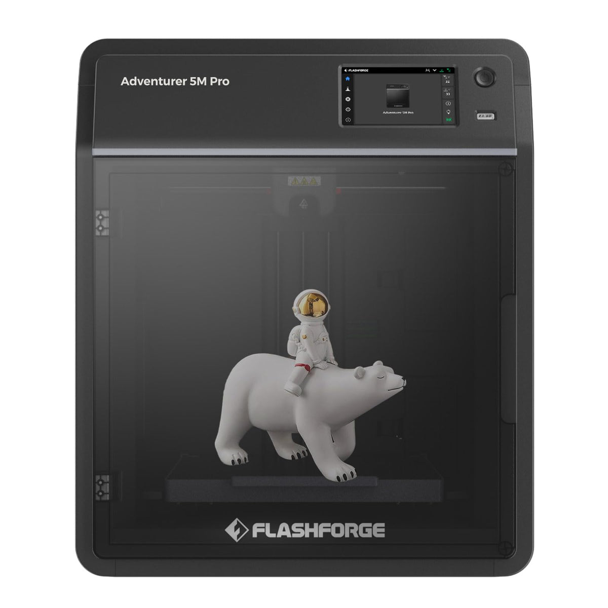 Flashforge Adventurer 5X 3D Printer with Multi-Color Printing,Customize with IFS,AD5X Multi-Material/Full-auto leveling 3D Printer,Max Speed: 600mm/s,Auto 4kg Filament Refill,Compact Integrated Design