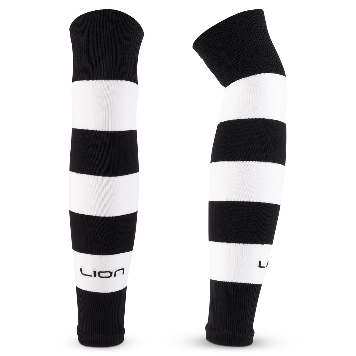 LION SPORTSWEAR Football Sock Sleeves To Accompany Grip Socks - Fits Over Calf/Shin Pads - Variety Of Colors To Match Your Team Kit