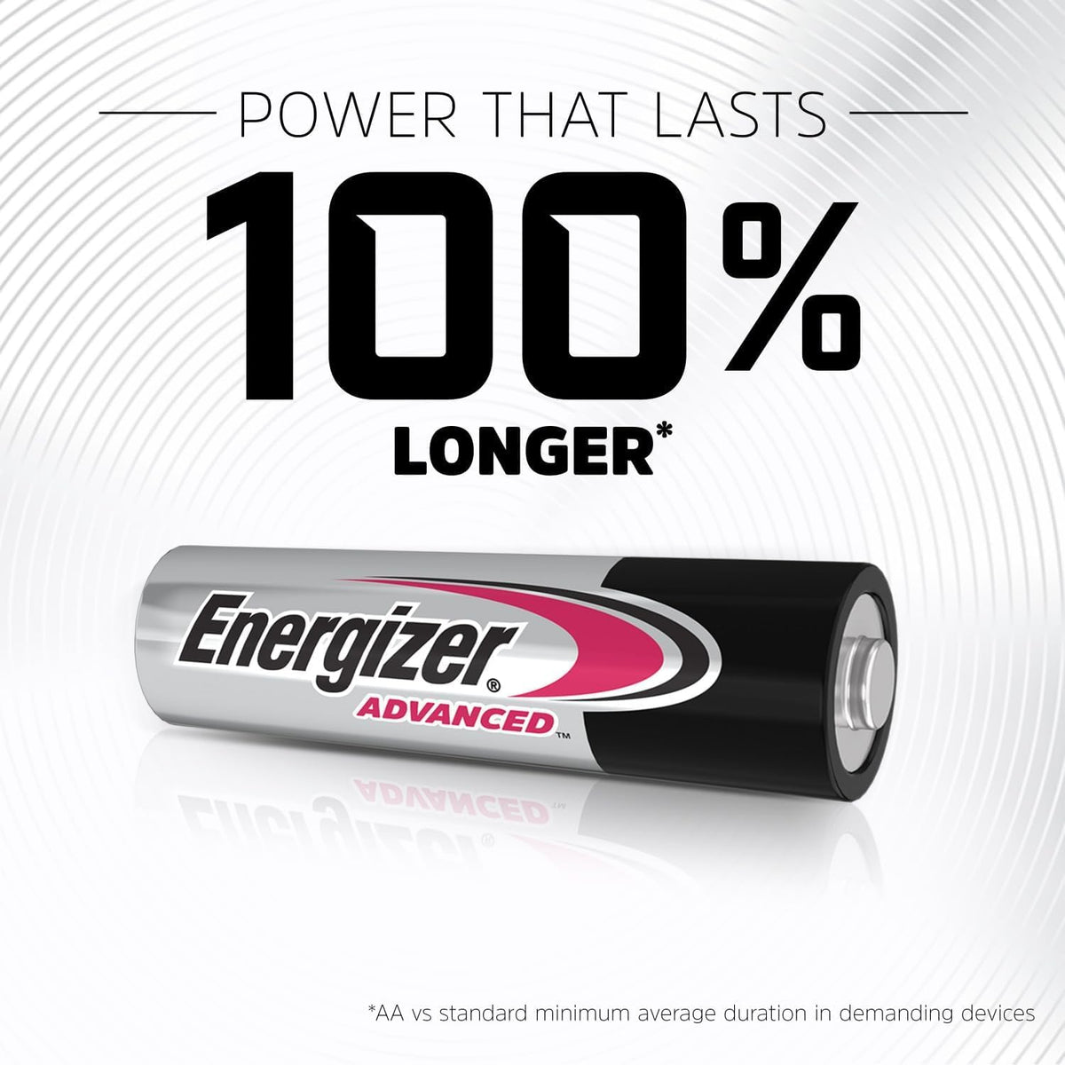 Energizer Advanced - AA Batteries (24 Pack) Up To 100% Longer Lasting