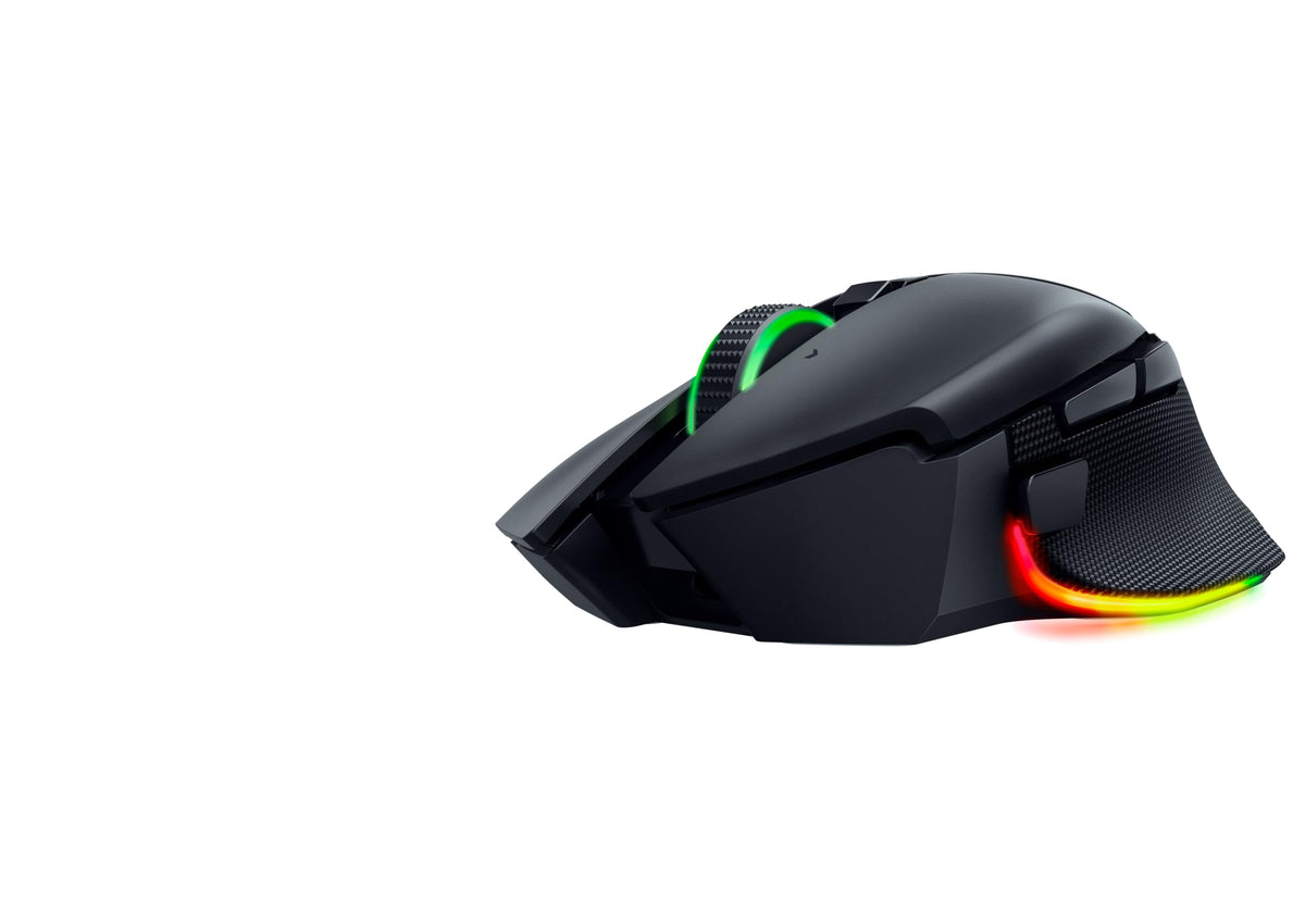 Razer Basilisk V3 - Wired Customisable Gaming Mouse (10+1 Programmable Buttons, HyperScroll Tilt Wheel, 11 Chroma RGB Lighting Zones, Optical Mouse Switches, Focus+ 26K DPI Optical Sensor) Black