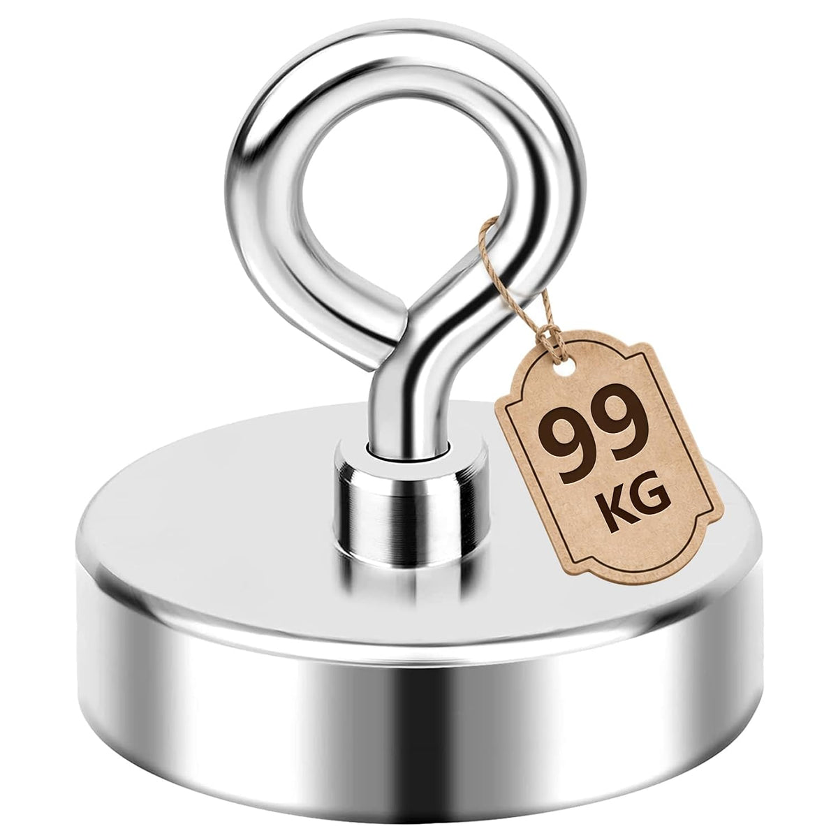 FINDMAG 82kg Pulling Strong Fishing Magnet for Retrieving in River (D45)