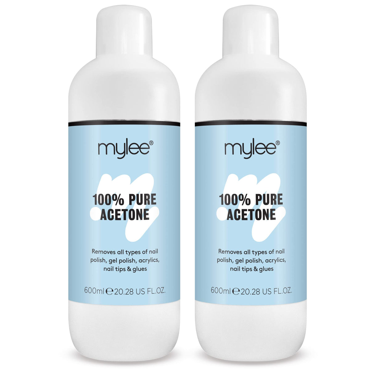 Mylee 100% Pure Acetone (300ml) - Gel Nail Polish Remover
