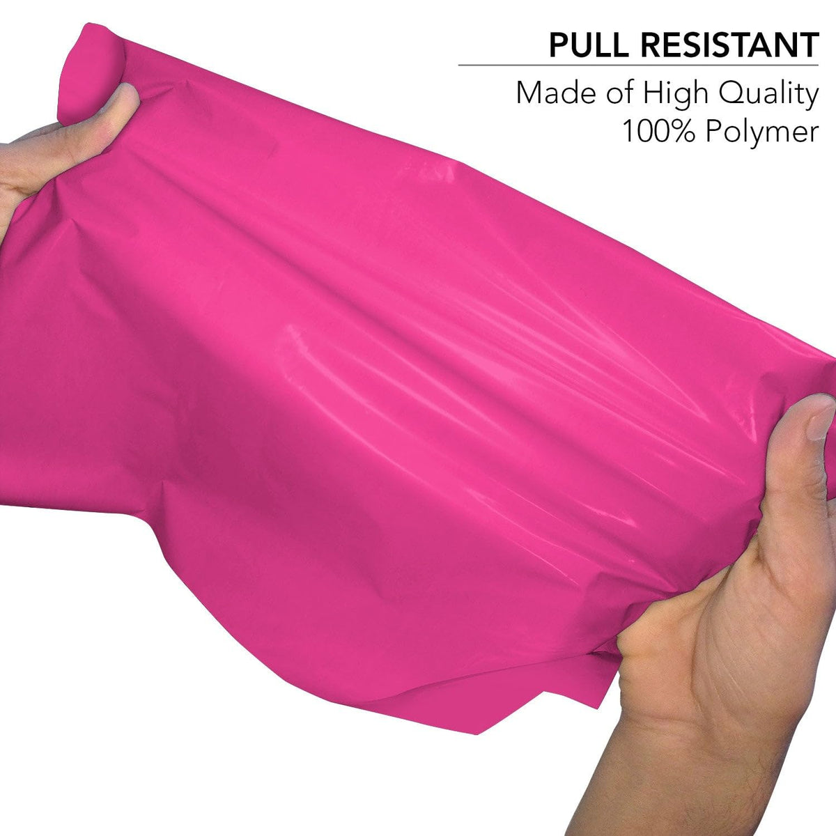 Hot Pink Mailing Bags, iSOUL 50 Pcs Shipping Poly Postal Self Seal Bags in Size 10 x 14 Inch Size Small Mailing Bags Postage Packaging Bags 254mm to 356mm