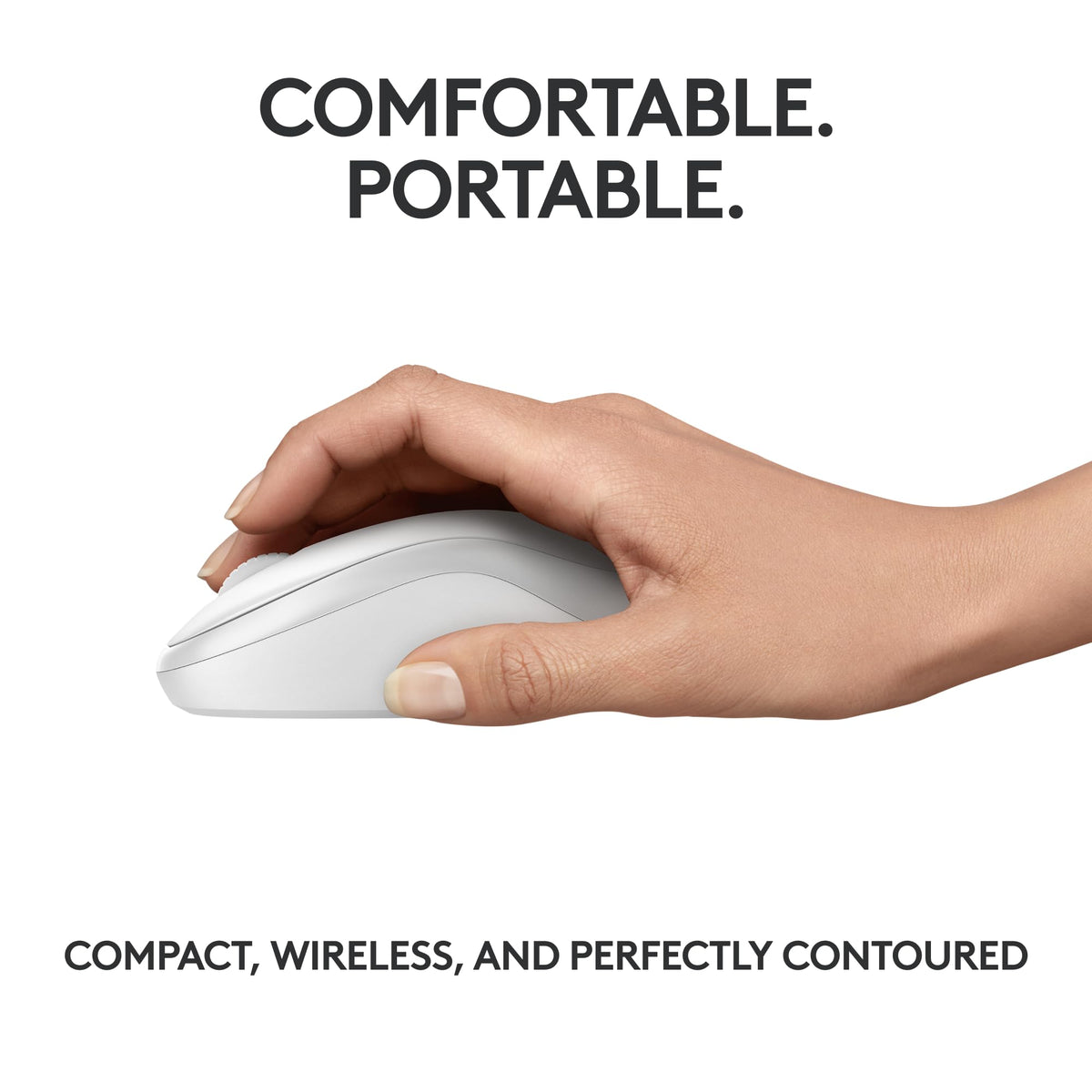 Logitech M240 Silent Bluetooth Mouse, Wireless, Compact