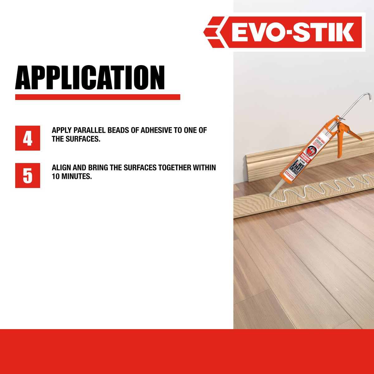 EVO-STIK Sticks Like Sh*t Adhesive Clear - 290ml