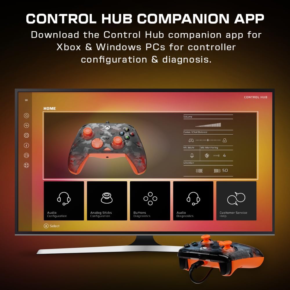 Turtle Beach Rematch Core Black Wired Gaming Controller with Audio Controls, Rumble Motors and Hall Effect Thumbsticks – Licensed for Xbox Series X or S, Xbox One and Windows PCs