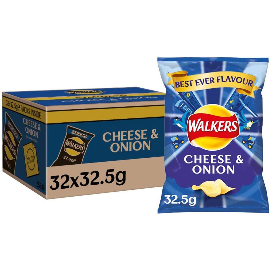 Walkers Baked Snacks Sea Salt 6 x 22g