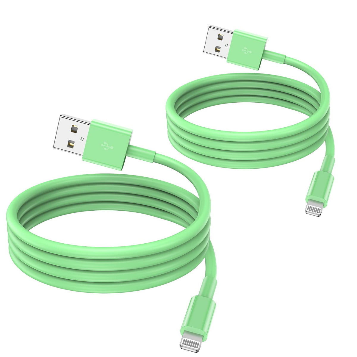 2 Pack Apple MFi Certified iPhone Charger Cable 2m, Apple Lightning to USB Cable Cord 2 metres Fast Charging A pple Phone Long Cable for iPhone13/12/12 mini/ 11/11Pro/Max/X/XS/XR/XS Max/8/7/6/iPad
