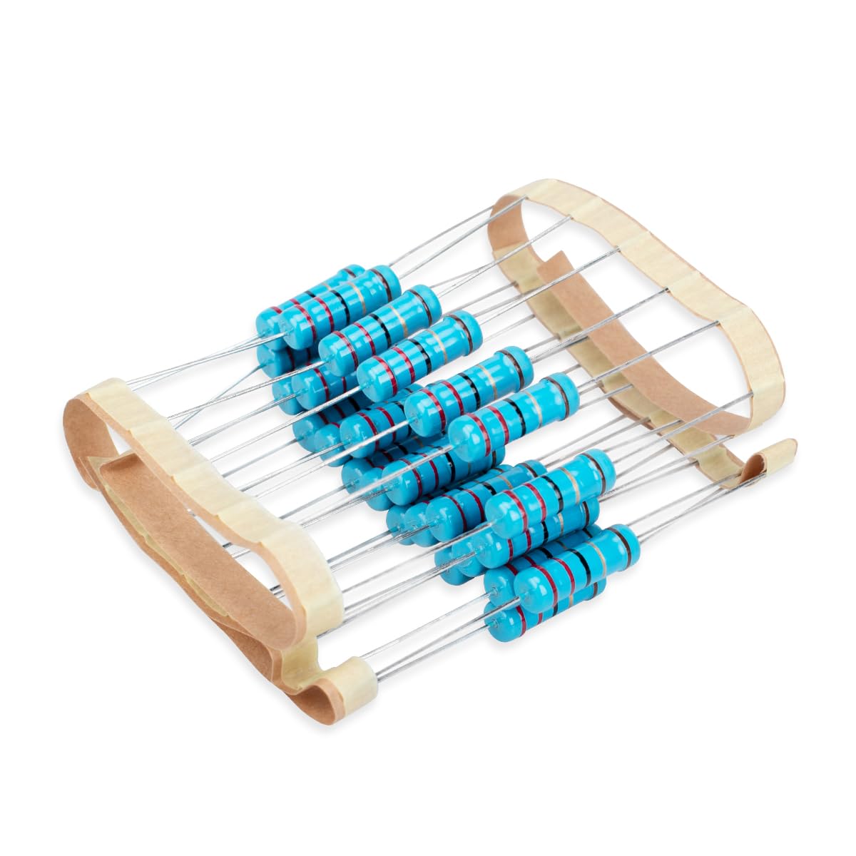 50 Pcs 1W 1% Tolerance 0.1 Ohm Metal Film Resistor Resistance for DIY Project and Experiments