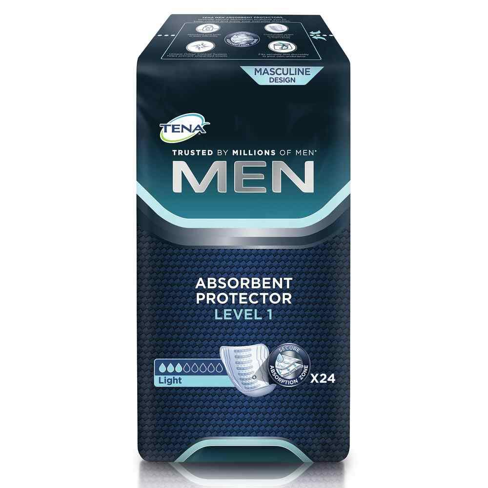 TENA Men Protective Underwear, Large, Level 4 for Heavy Bladder Weakness x 40