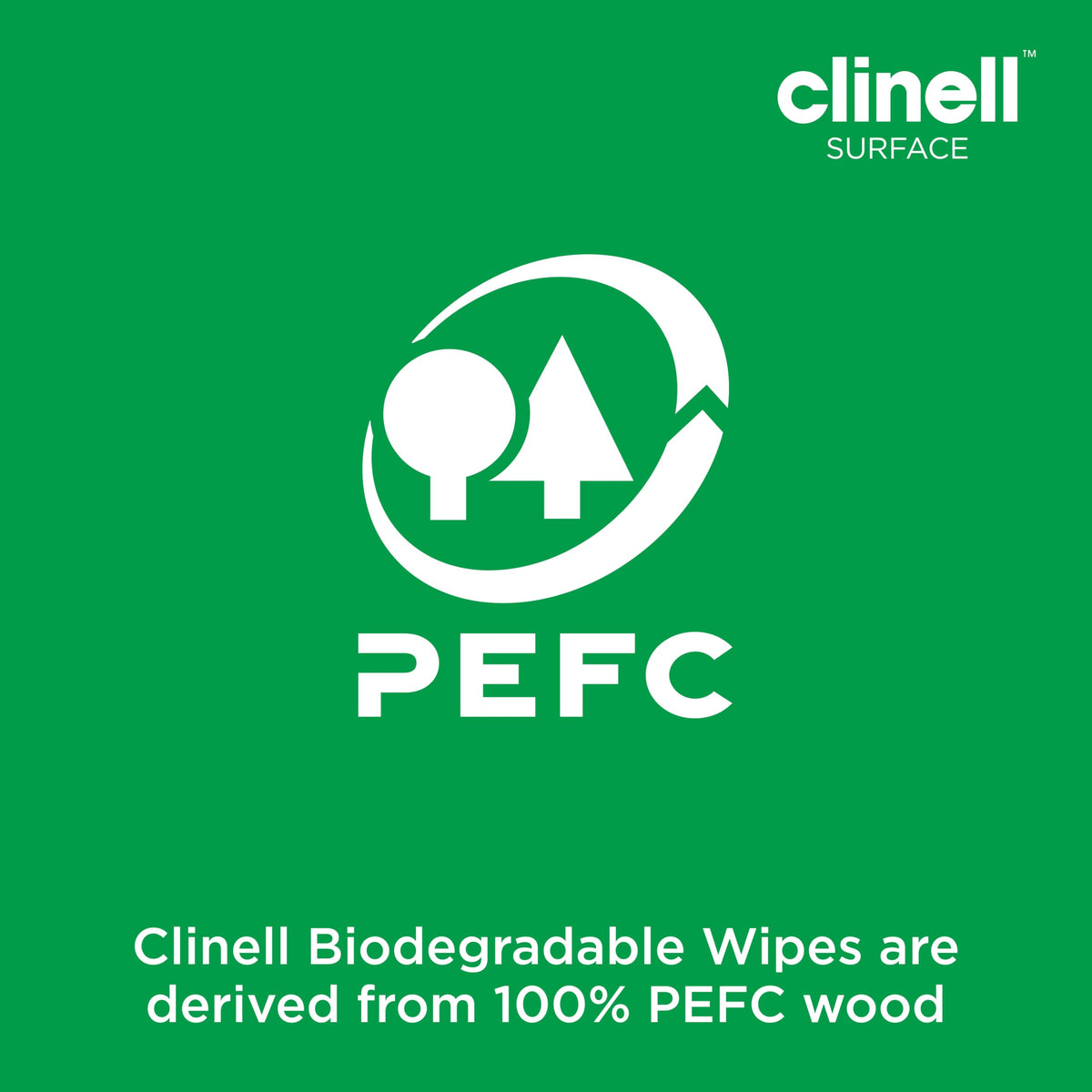 Clinell Universal Cleaning and Disinfectant Wipes - Pack of 6, 1200 Wipes - Multi Surface, Kills 99.99% of Germs, Quick Action, Green, Pleasant Fragrance