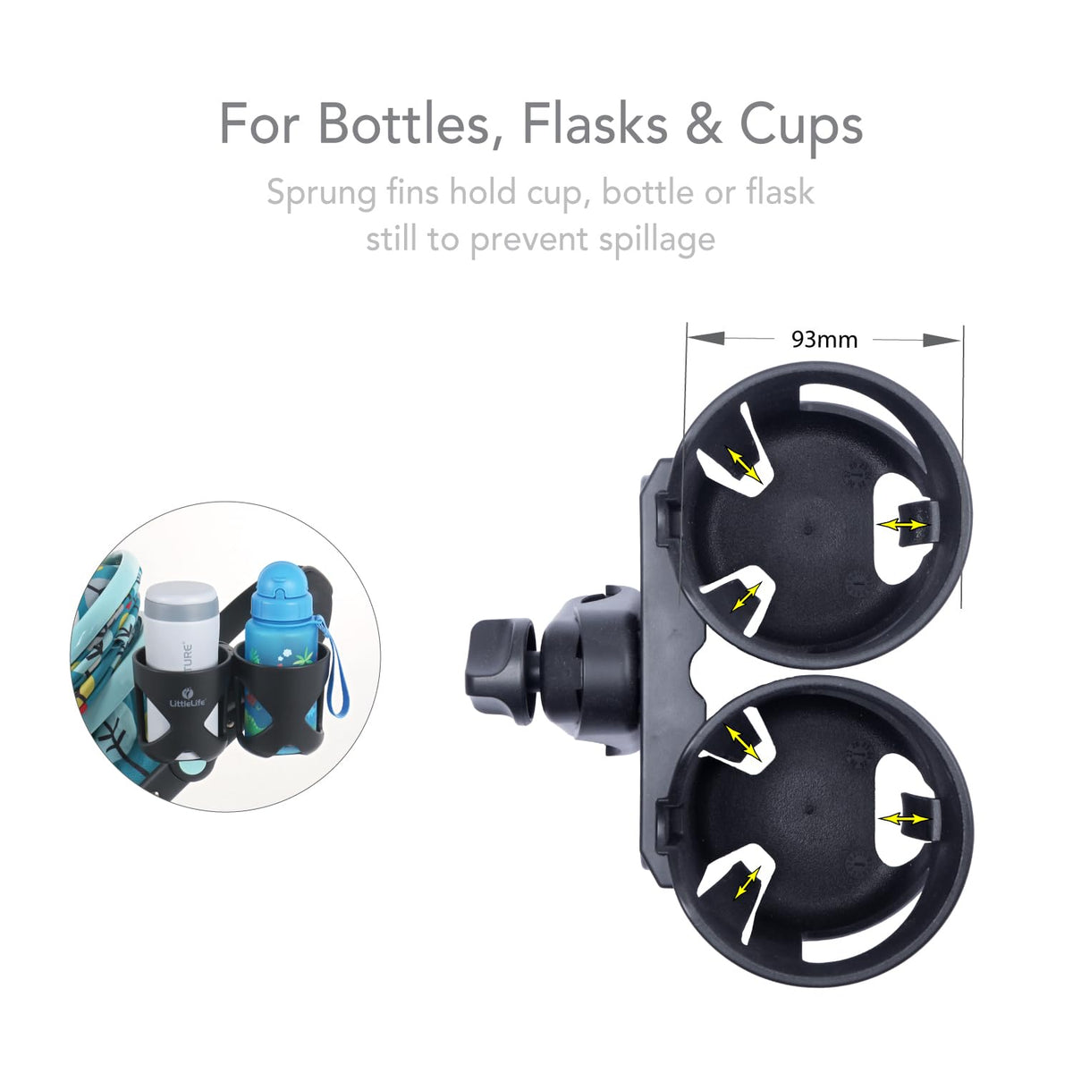 LittleLife Buggy And Pushchair Universal Cup Holder