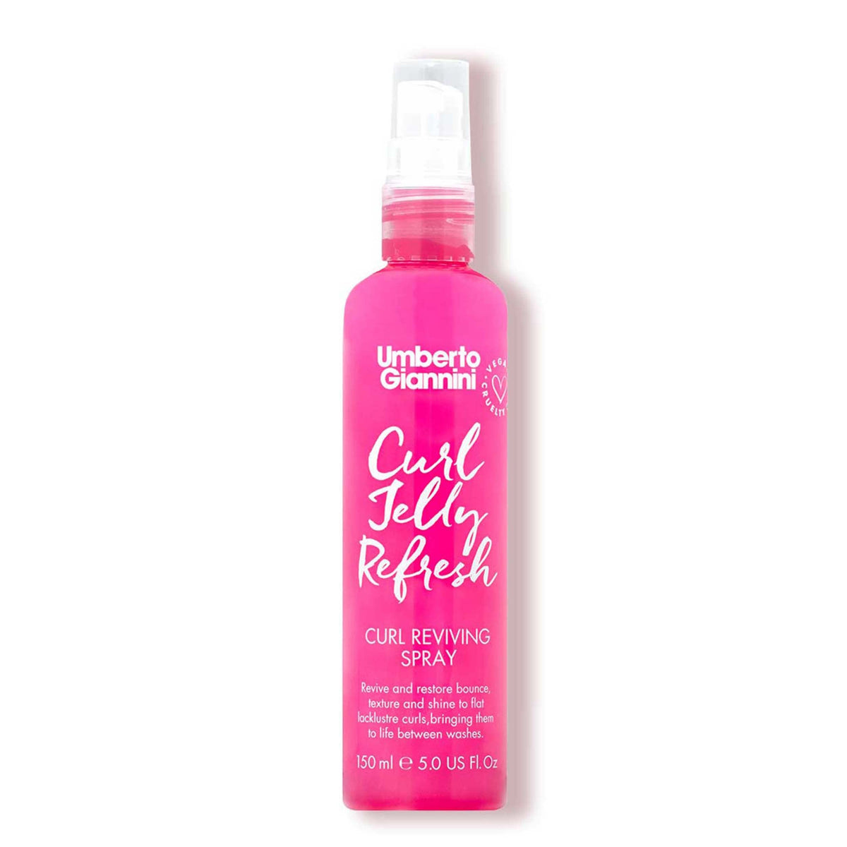 Umberto Giannini Curl Jelly Scrunching Jelly & Creme De Curl Control Cream Duo for Curly or Wavy Hair, Vegan & Cruelty Free, 2 Pack