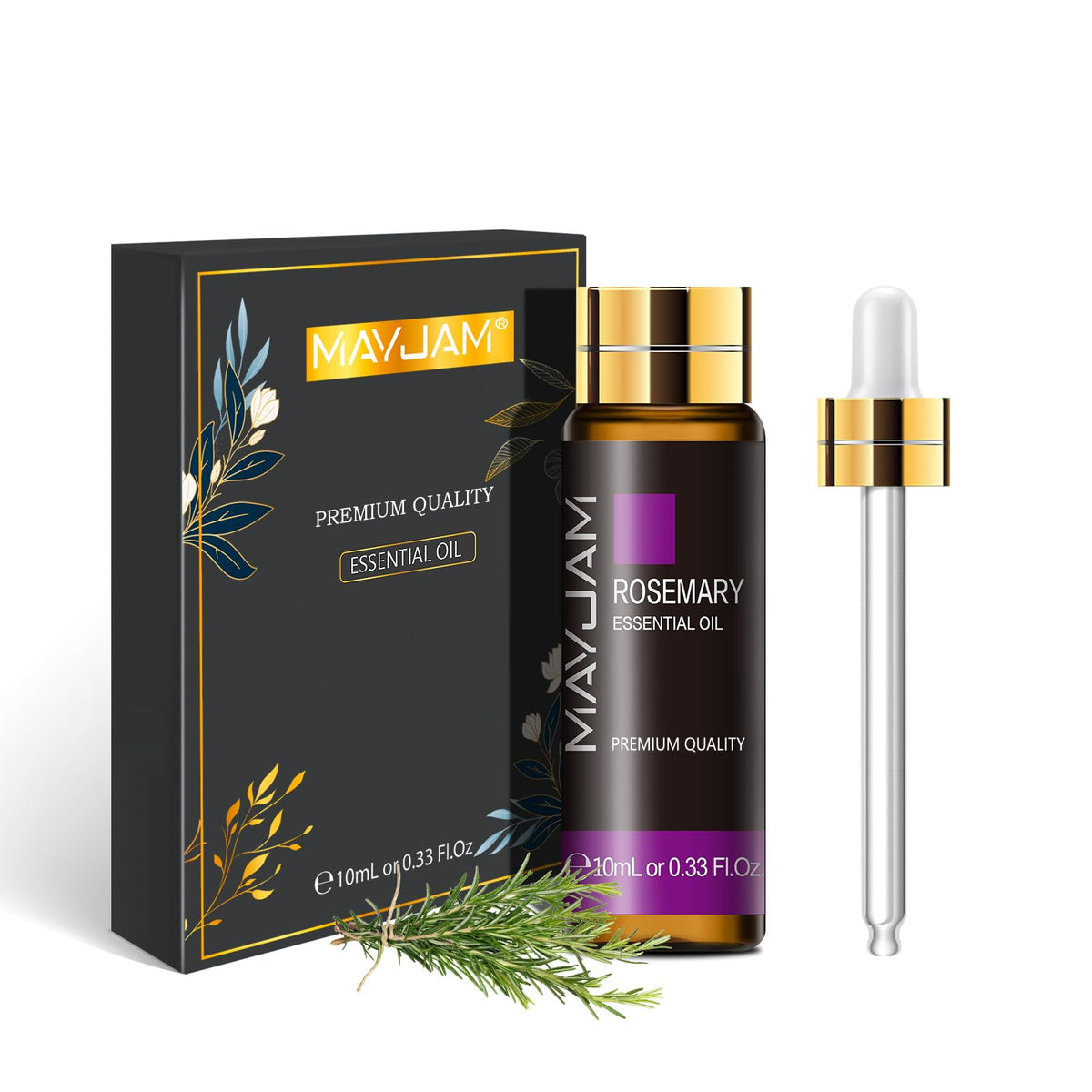 MAYJAM Peppermint Essential Oil 100ML - Premium Diffuser Oil