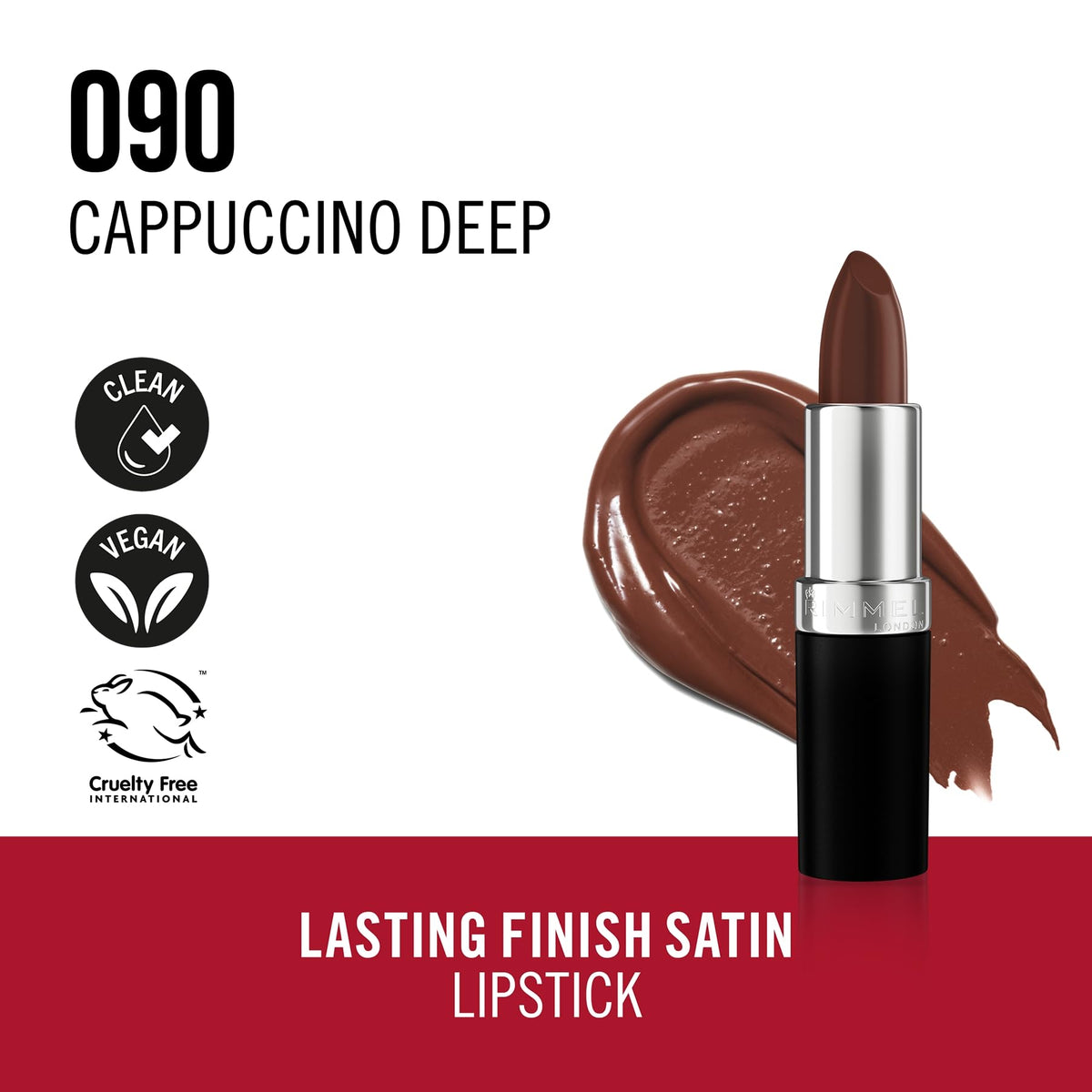 Rimmel Lipstick Lasting Finish Natural Birthday - 250 Nude Brown