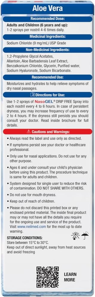 NeilMed 30ml NasoGel Spray