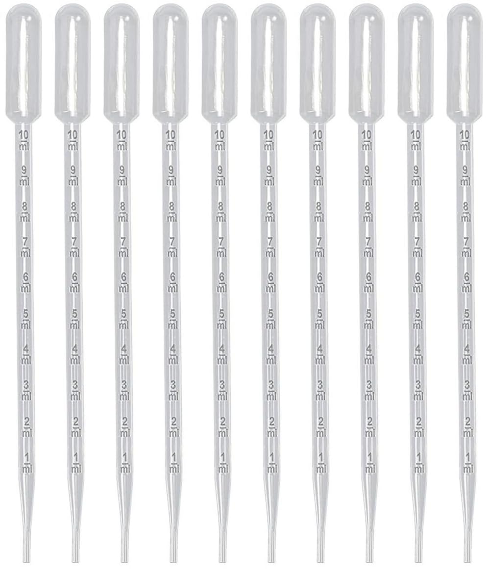 4ML Plastic Dessert Pipette Mini Pipette Cupcake Pipettes 4ml Squeeze Liquid Dropper Injector Transfer Pipette (4ml-40Pcs)