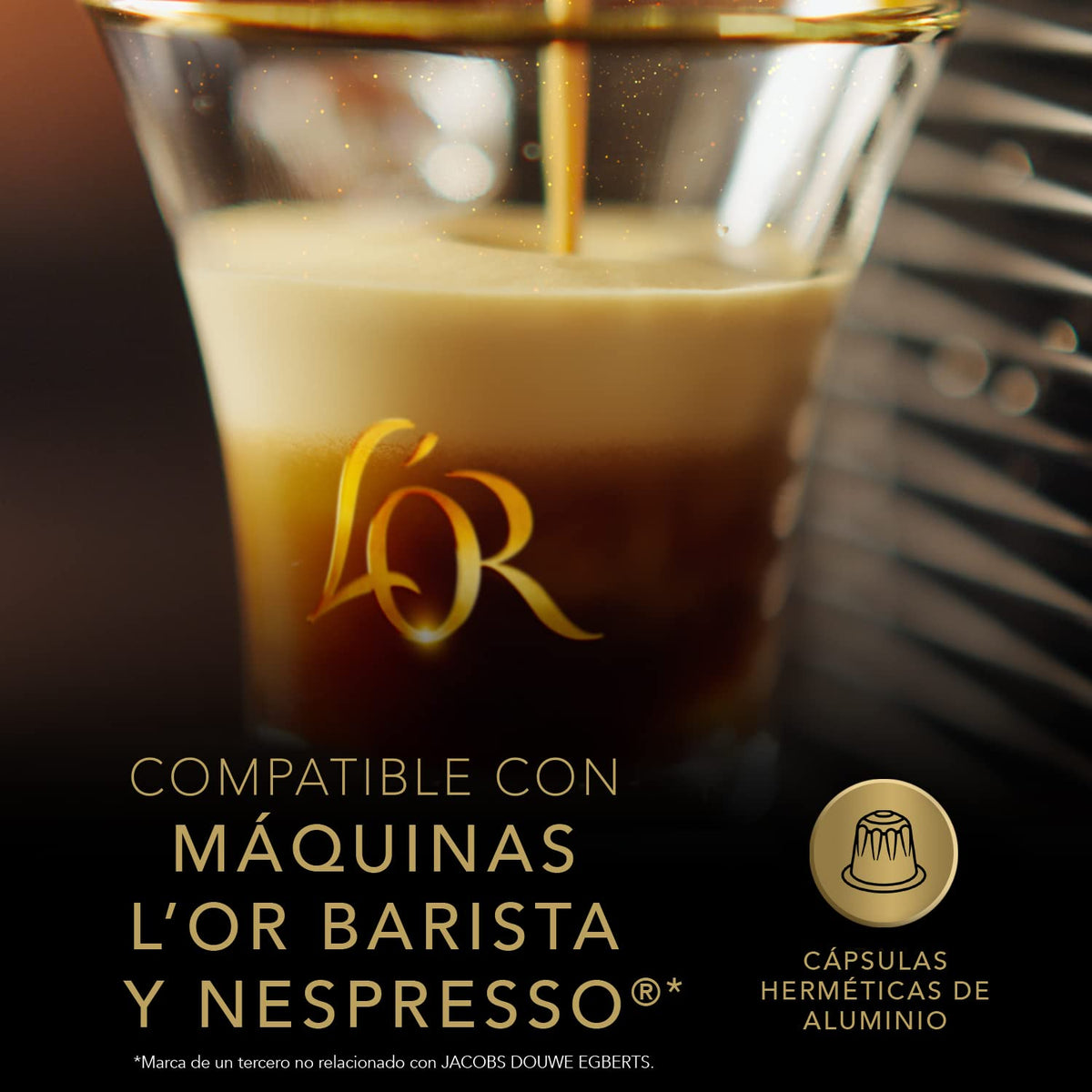 L'OR Espresso Intense Coffee Pods Variety Bundle (Pack of 12, Total 120 Capsules) Nespresso®* Compatible