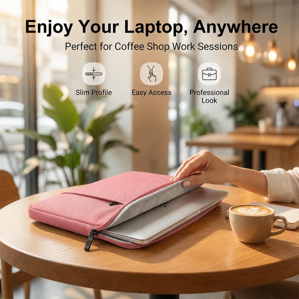 ProElife 13-Inch Laptop Sleeve for MacBook Air 13.6 M5/M4 & MacBook Neo