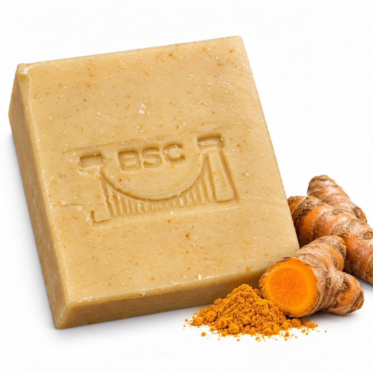 Handmade Coconut and Shea Butter Artisan Soap, Orange