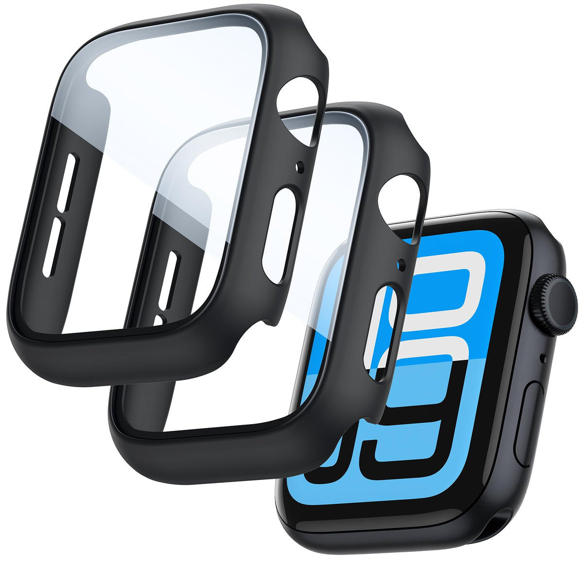 LK 6 Pack for Apple Watch Series 12/11/10 42mm Screen Protector