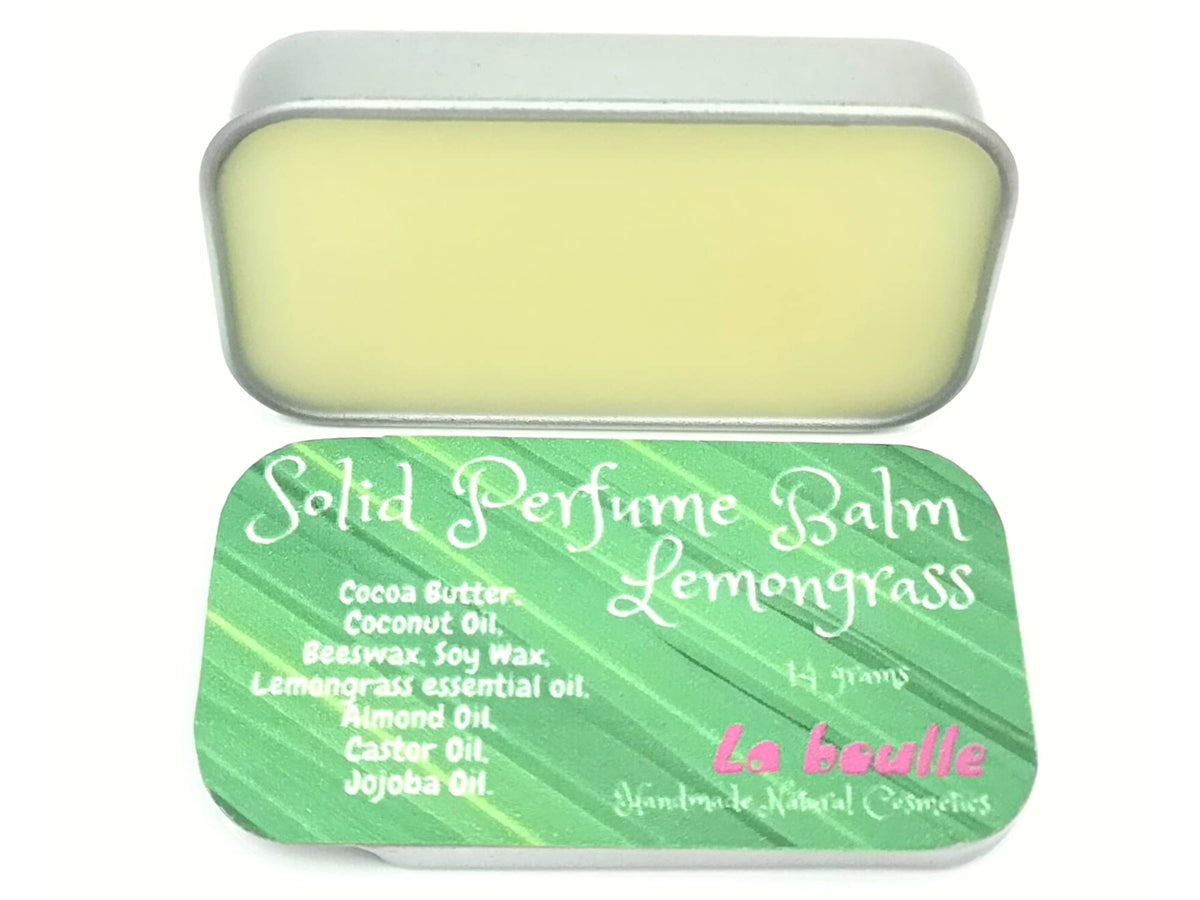 Sandalwood Solid Natural Perfume Balm. For sensitive skin. Handmade in UK.