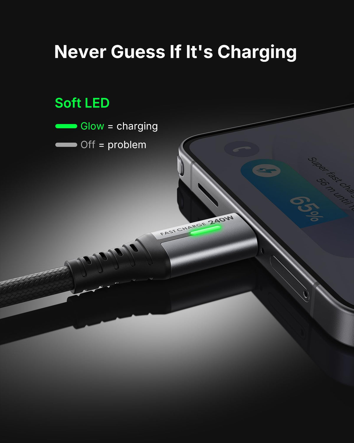 INIU 240W USB C to USB C Charger Cable, [2-Pack 2m] PD Type C Charge Cable