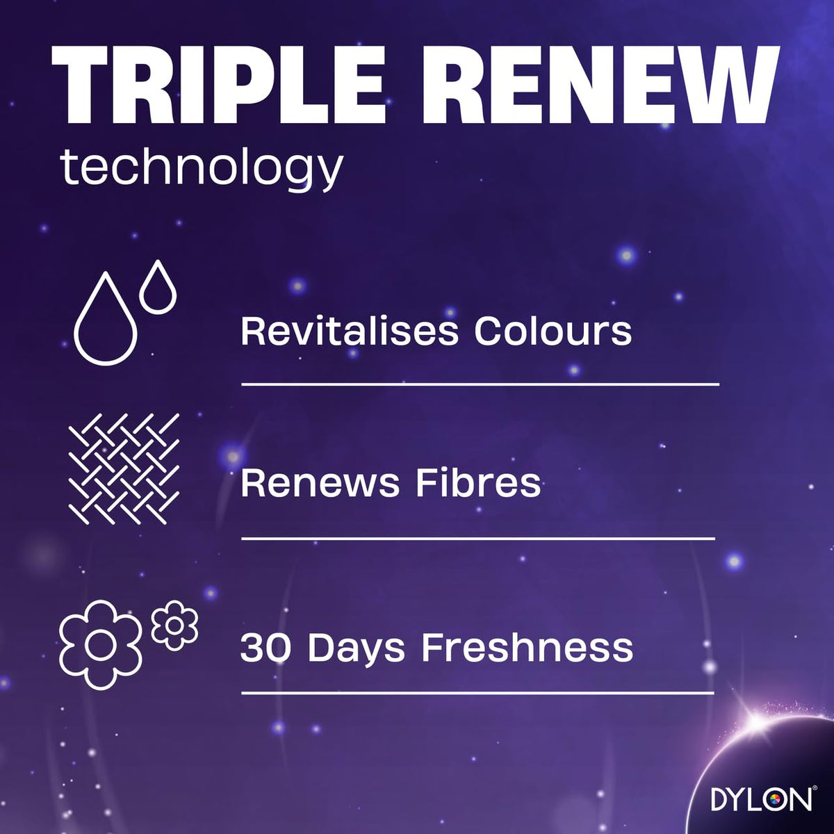 Dylon Blossom Colour Detergent Renew, 60 Wash Loads