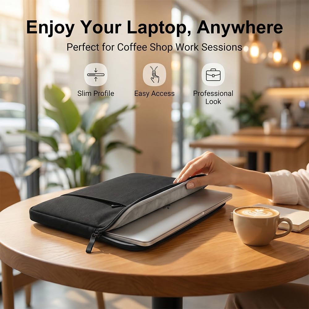 ProElife 13-Inch Laptop Sleeve for MacBook Air 13.6 M5/M4 & MacBook Neo