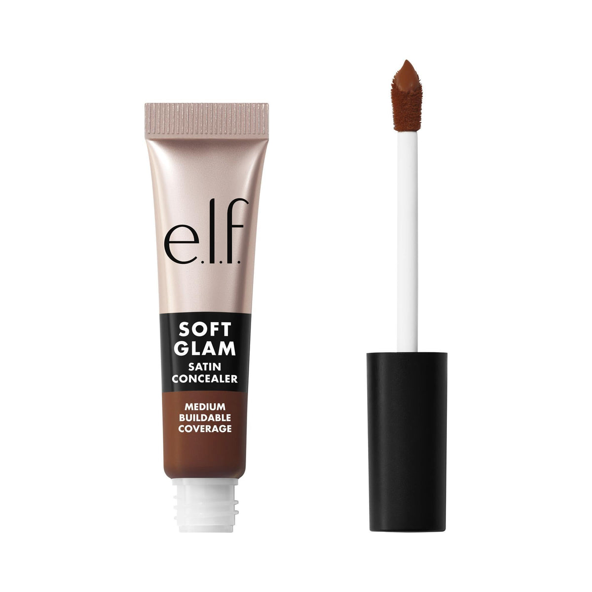 e.l.f. Soft Glam Satin Concealer, Medium Coverage for Blemishes & Under-Eye, Crease-Resistant, Long-Lasting, Vegan & Cruelty-Free, 10 Fair Cool