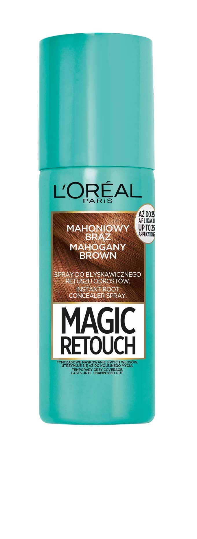 L'Oréal Paris Magic Retouch Temporary Root Touch Up Spray, Dark Brown 75ml