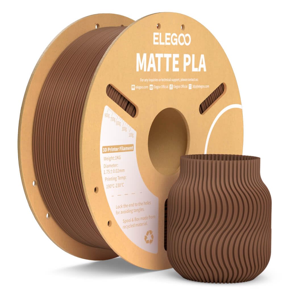 ELEGOO Matte PLA 3D Printer Filament Lavender Purple 1KG 1.75mm