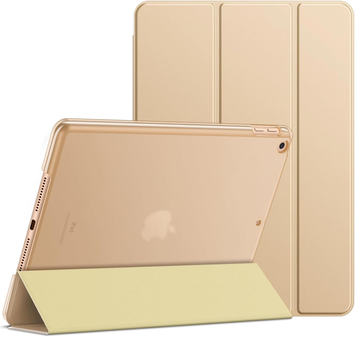 JETech Case for iPad 9th/8th/7th Gen 10.2", Beige