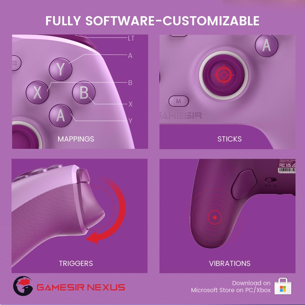 GameSir G7 SE Wired Controller for Xbox Series X|S, Xbox One & Windows 10/11, Plug and Play Gaming Gamepad with Hall Effect Joysticks/Hall Trigger, 3.5mm Audio Jack