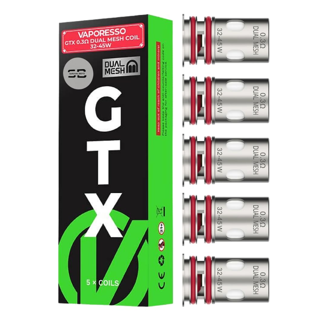 Vaporesso GTX Coils [0.6] - 5 Pack - No Nicotine