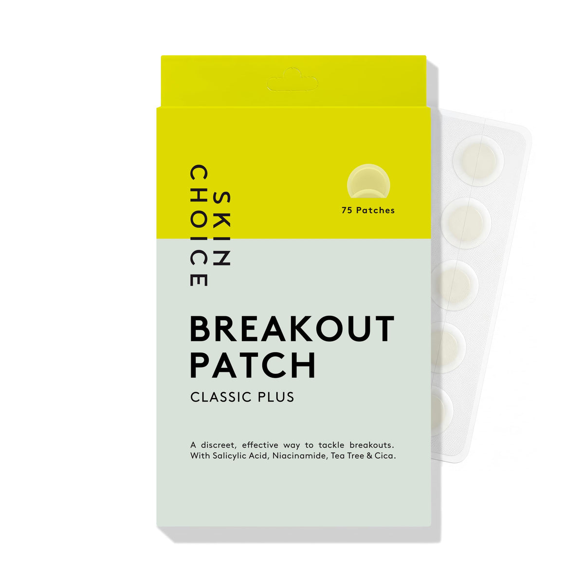 SKIN CHOICE Spot Patches, Invisible Hydrocolloid Pimple Patches, 30 PCs