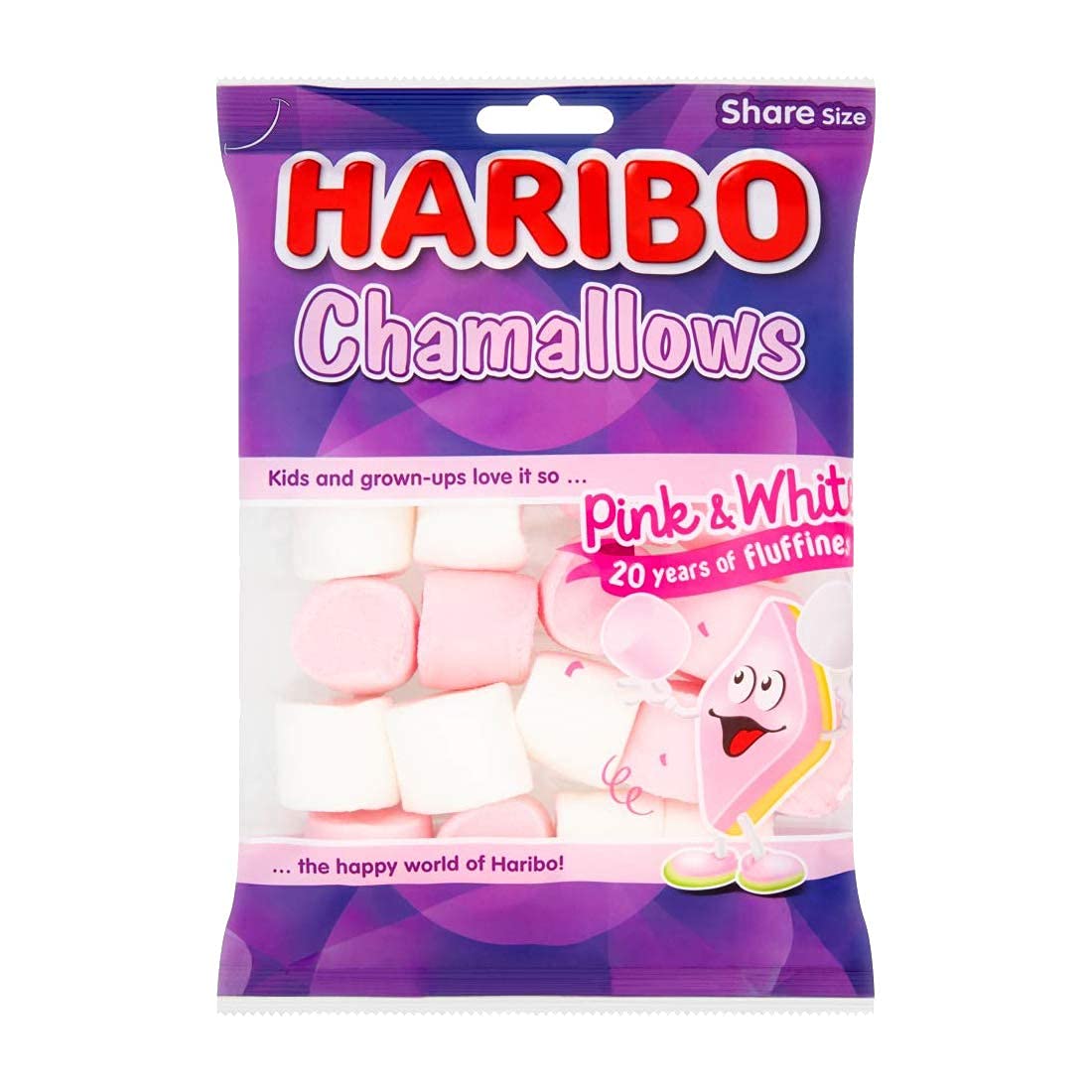 Haribo Chamallows Marshmallows 140g bag sweets