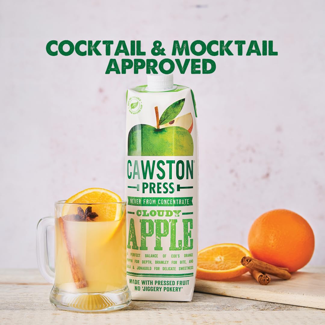 Cawston Press Brilliant Beetroot Pressed Juice 1 litre (Pack of 6) - Pure Pressed Beetroot, Vegan, No Added Sugar
