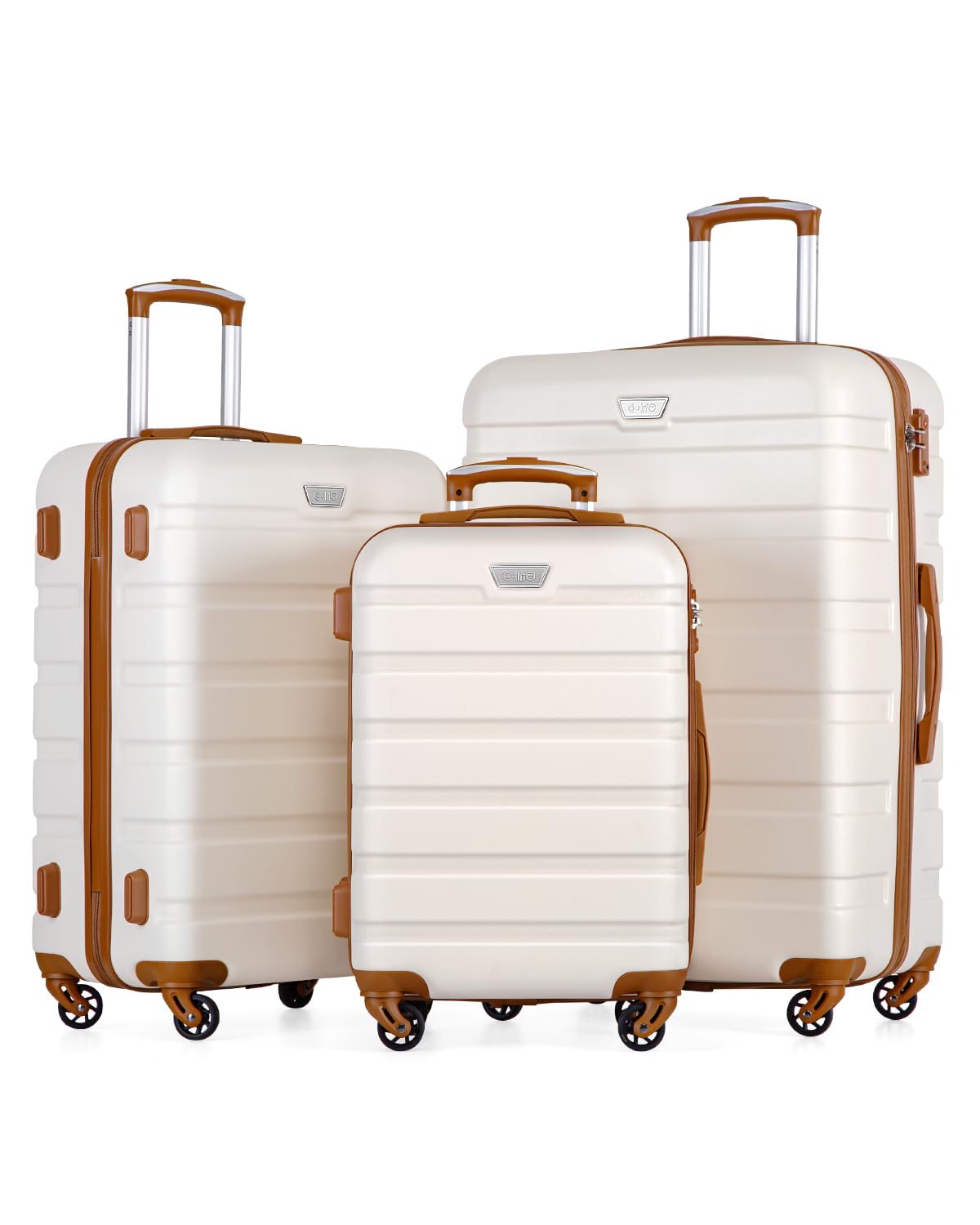 COOLIFE 28 Inch Large Suitcase, ABS+PC, Lightweight Hard Shell Luggage