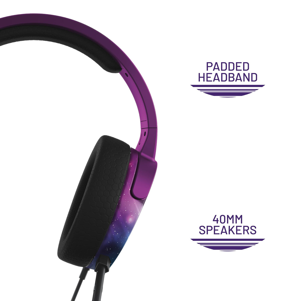 STEALTH PANTHER Sky - Over Ear Gaming Headset PS4/PS5, XBOX, Switch, PC with Flexible Mic, 3.5mm Jack, 1.5m Cable, Lightweight, Comfortable and Durable