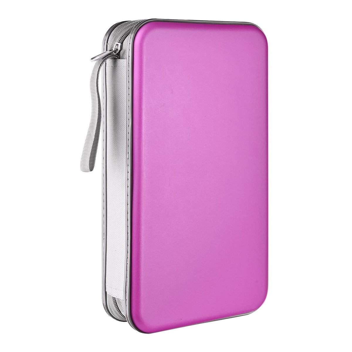 LIOVODE DVD Case, 96 Capacity CD Case Holder Organizer Disc Wallet for Car