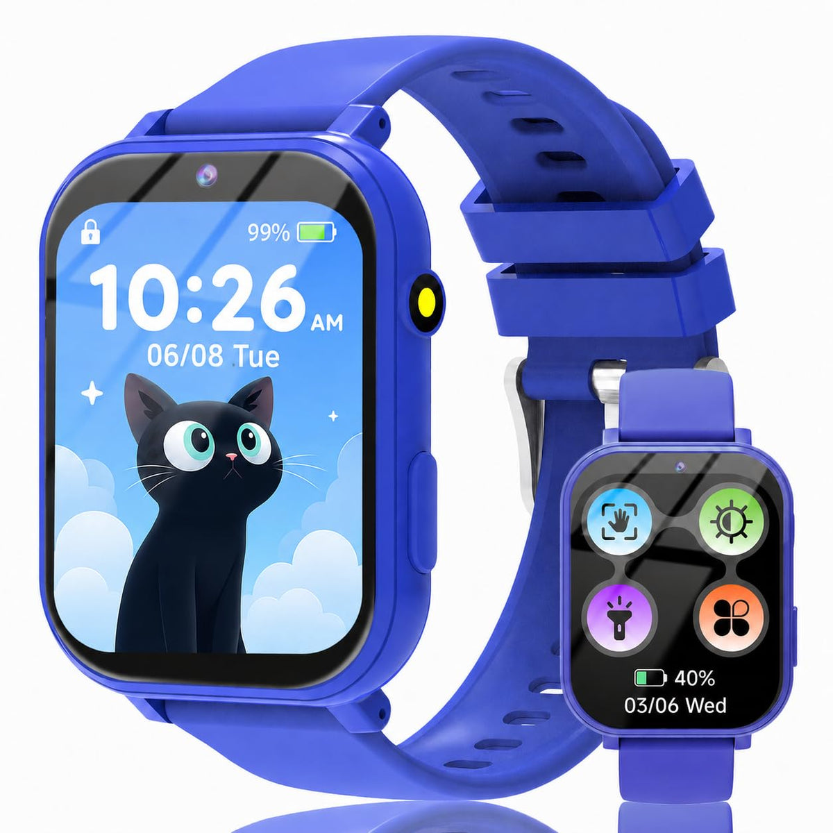 Kids Smart Watch for Boys Girls, Smart Watch for Kids Fitness Watch