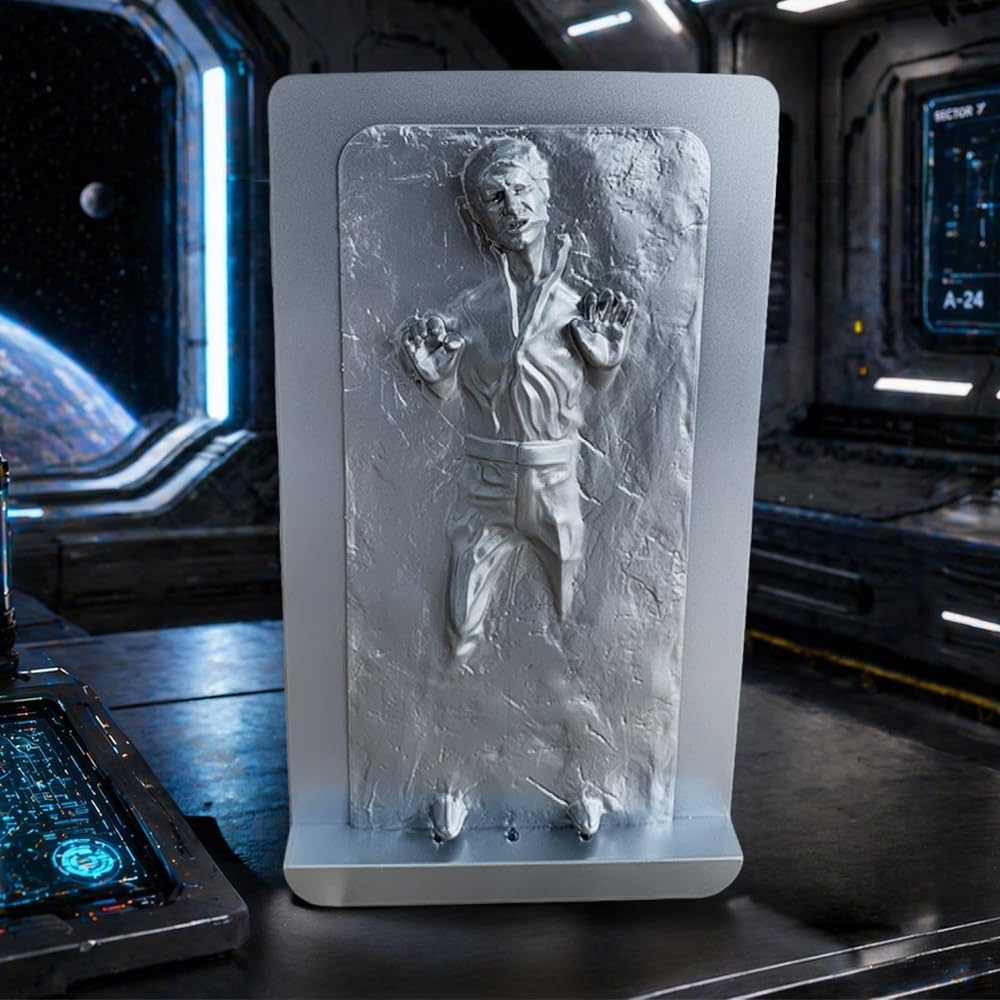 Menkind UKONIC Star Wars Han Solo Carbonite Slab AC/DC Dual Powered Mini Fridge | 8 Can / 4.5 Litre Thermoelectric Chiller