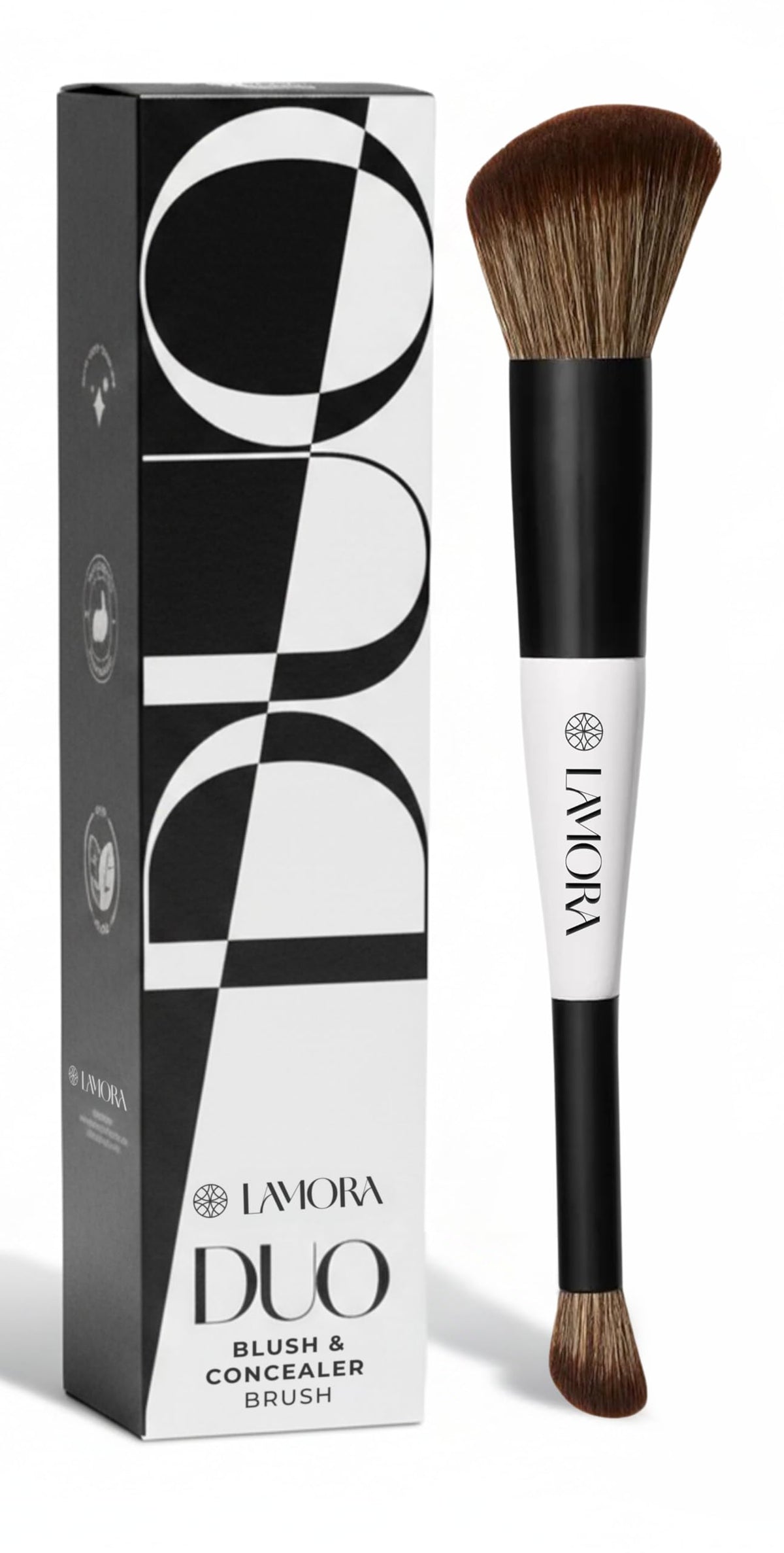 Make Up Brush Foundation Kabuki Flat Top, Perfect For Blending Liquid Cream