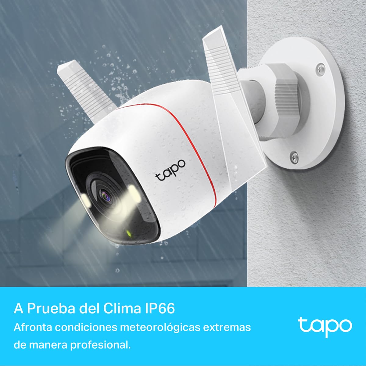 Tapo C216 2K 3MP Pan/Tilt Indoor Outdoor Security Camera Spotlights Camera