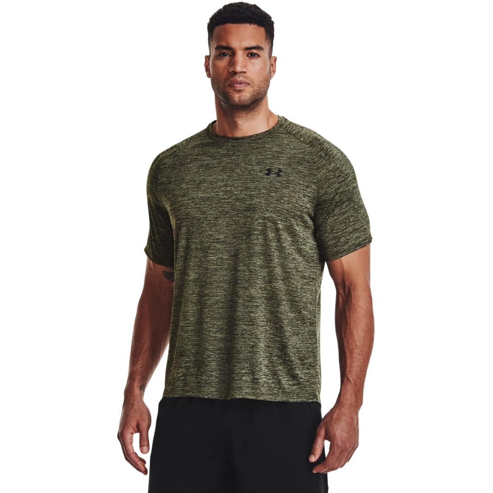 Under Armour Men Tech 2. Shortsleeve, Light and Breathable Sports T-Shirt, Gym Clothes, Wicks Away Sweat & Dries Very Fast