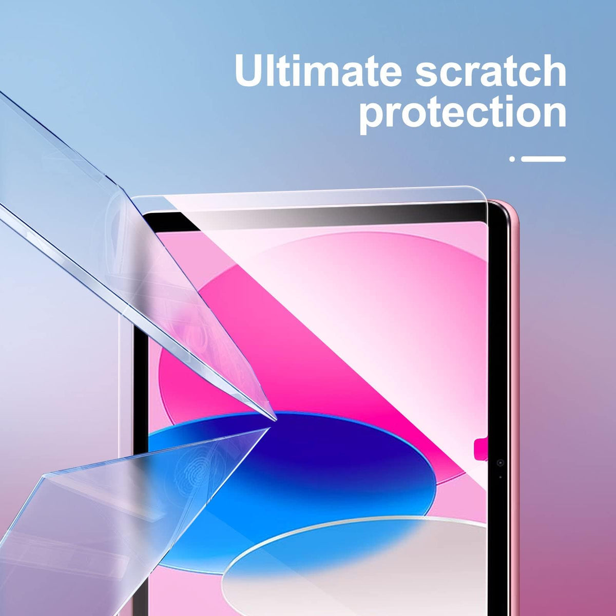 NEW'C for iPad Air 5/4, iPad Pro 11-inch Screen Protector Tempered Glass