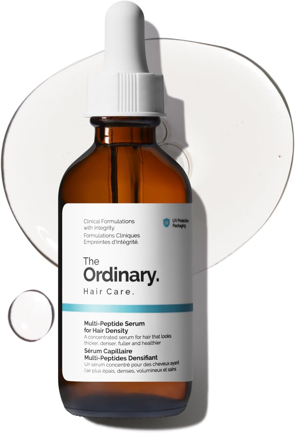 The Ordinary Multi-Peptide Serum for Hair Density and Scalp Support, Peptide-Powered Formula for Thicker, Fuller Looking Hair, 60ml