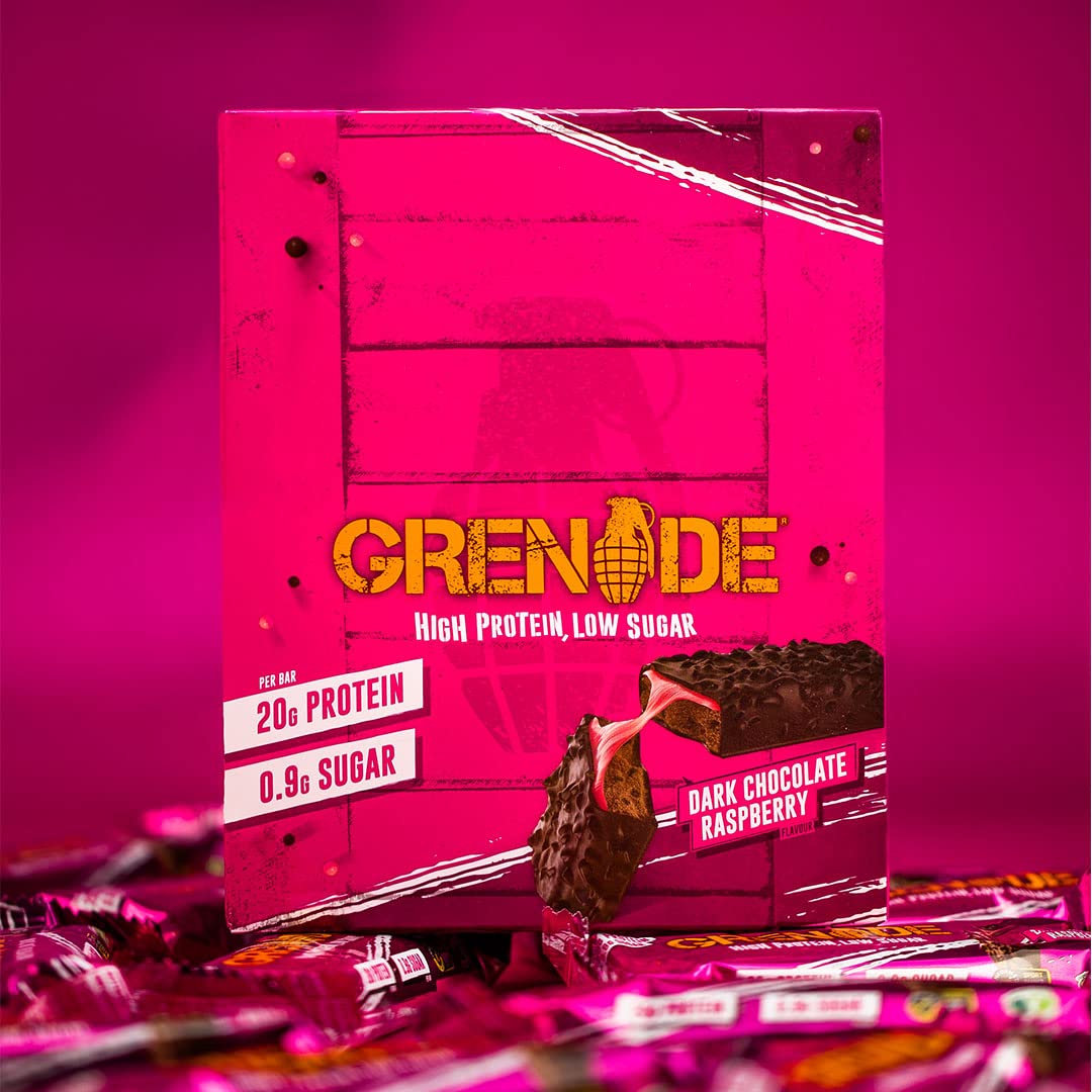 Grenade Chocolate Chip Salted Caramel Protein Bars, 12 x 60 g